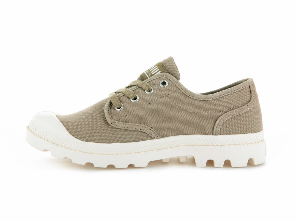 Zapatos Bajos Palladium PAMPA OXFORD Mujer Dune | Costa Rica-03421